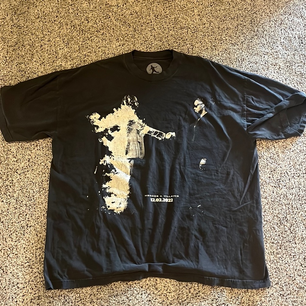 Metro Boomin Cover Tee - Washed Gray